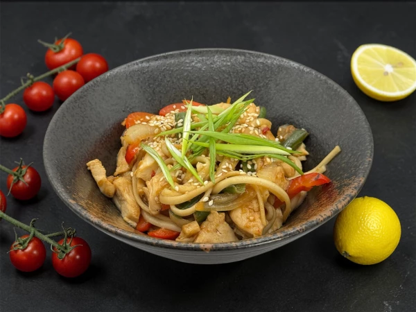 Удон с курицей бизнес.