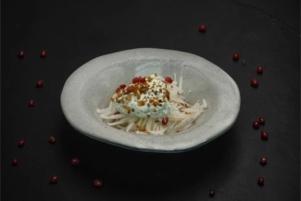 Салат с редькой (бизнес ланч)