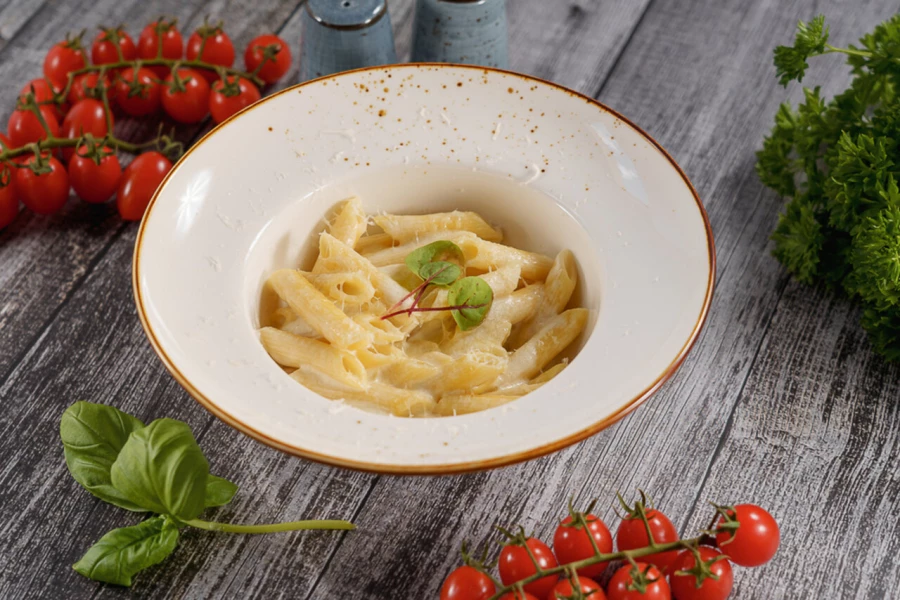 Макароны с сыром 