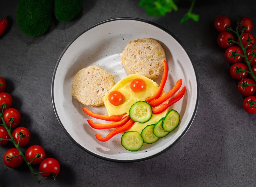 Котлеты с картофельным пюре