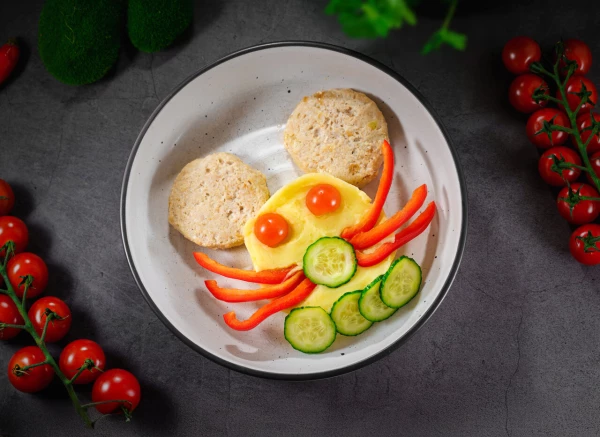 Котлеты с картофельным пюре