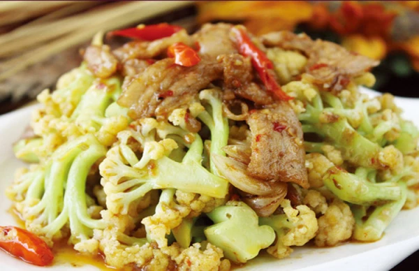 213  Цветная капуста со свининой