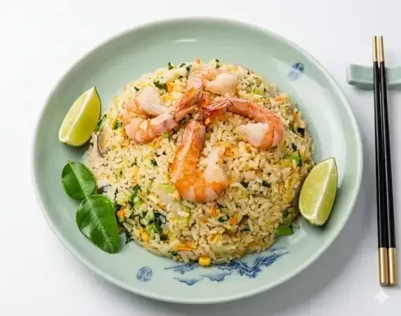 1102 Рис с овощами и морепрдуктами