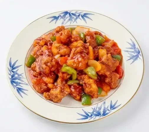 209 Свинина с ананасами