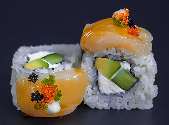 Хотате урамаки Hotate uramaki