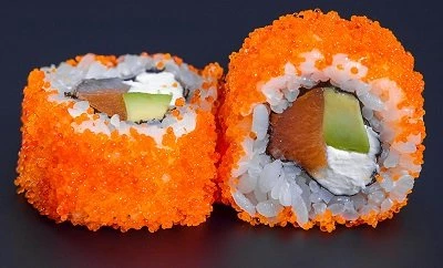 Калифорния лосось 0,5 порц. California syake 0,5 portion