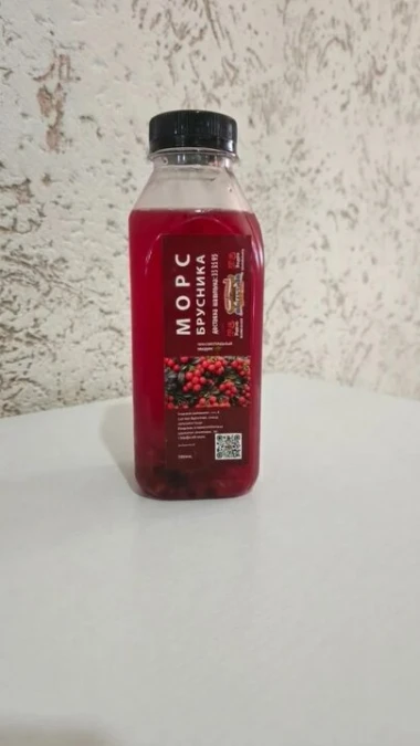 Морс брусничный 1 л