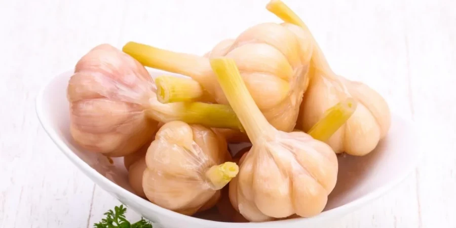 Чеснок маринованный. 