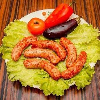 Куриные колбаски