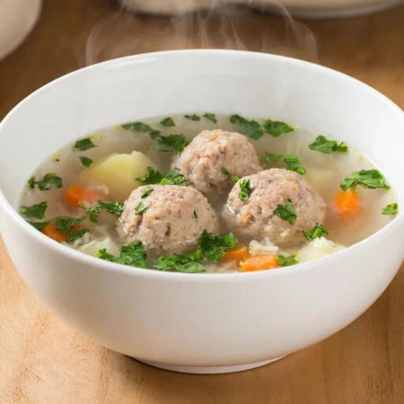 Суп с фрикадельками