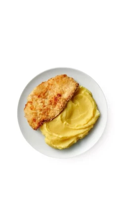 Шницель куриный с картофельным пюре 