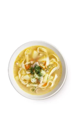 Суп куриный с лапшой