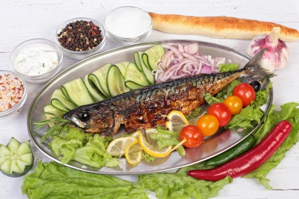 Шашлык из скумбрии