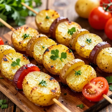 Картофельный с Помидоркой шашлык ГУРМАН