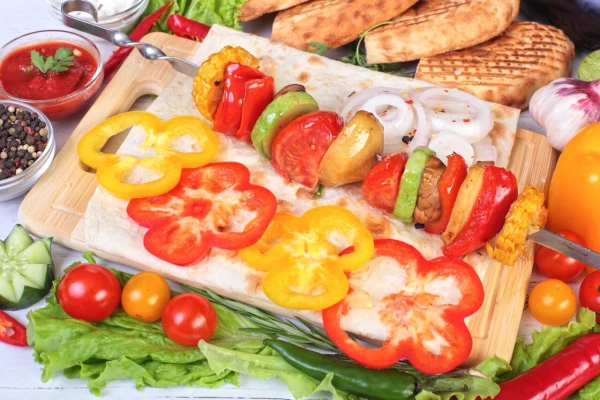 Шашлык овощной