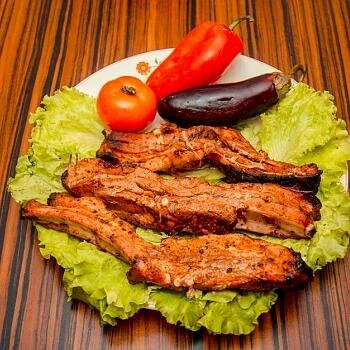 Реберная пластинка из тандыра Заказ весовой только по телефону