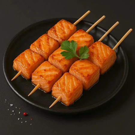 Семга на шпажке