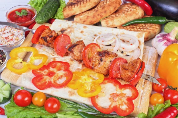 Свинина с помидоркой шашлык" Гурман"