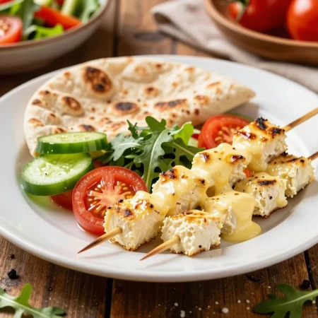 Шашлык из сыра