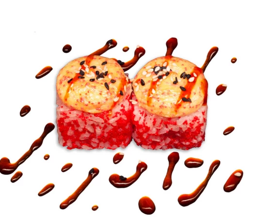 Роллы запечённые Калифорния