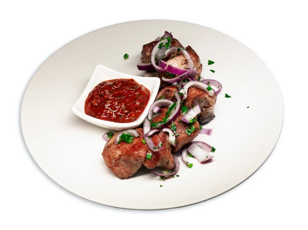 Шашлык из свиной шеи