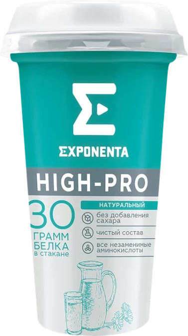 Напиток EXPONENTA ХАЙ-ПРО обезжиренный 250г.