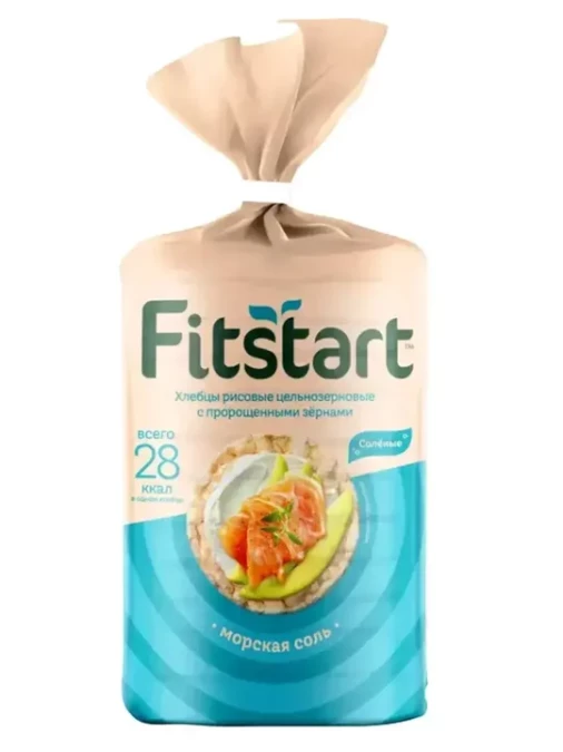 FITSTART  Морская соль рисовые Хлебцы 100г.