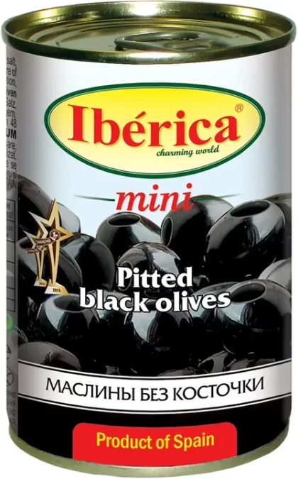 Маслины "Иберика-мини" 300гр б/к ж/б