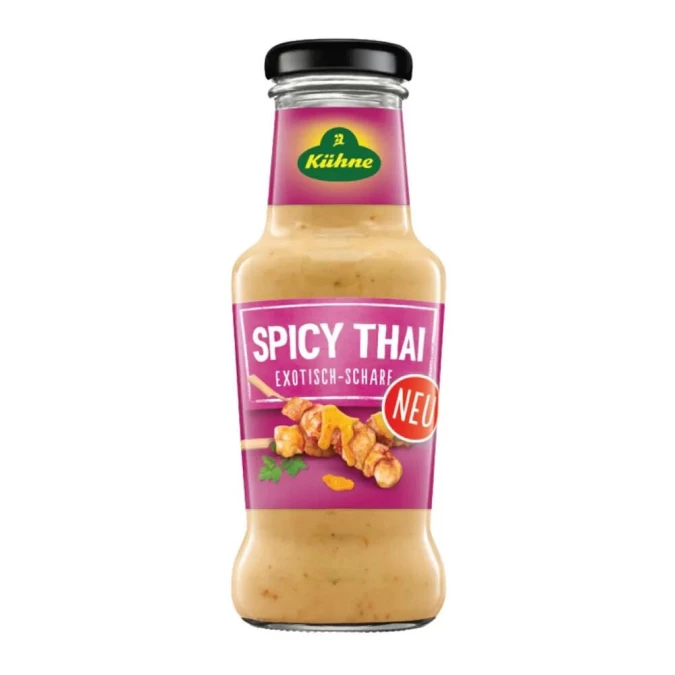 Соус Тайский острый с красным карри 250 мл (ст.б) KUHNE Spicy Thai sauce 