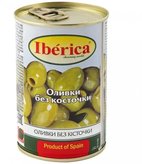 Оливки "Иберика" 300 гр. б/к ж/б