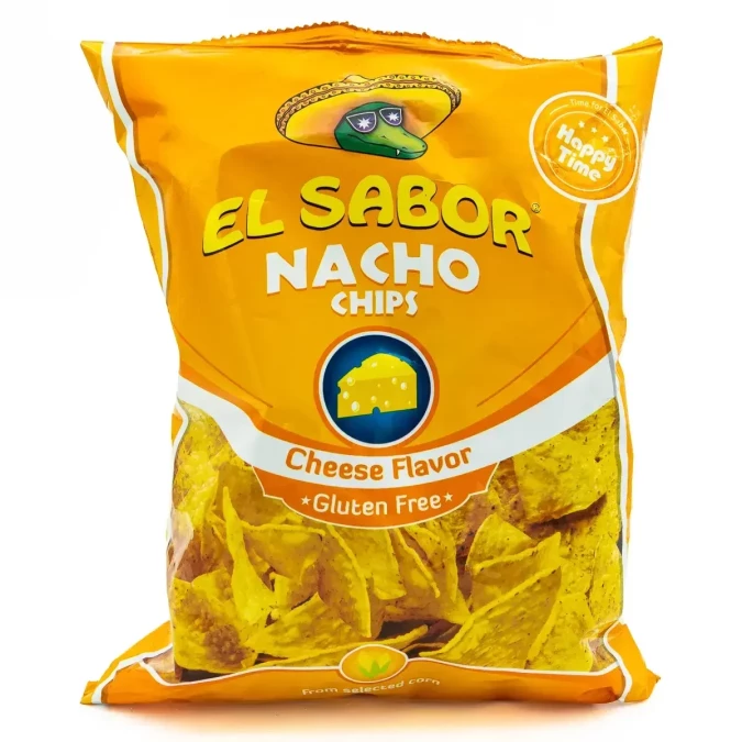 Чипсы кукурузные "Начос" с сыром, El Sabor, 100 г