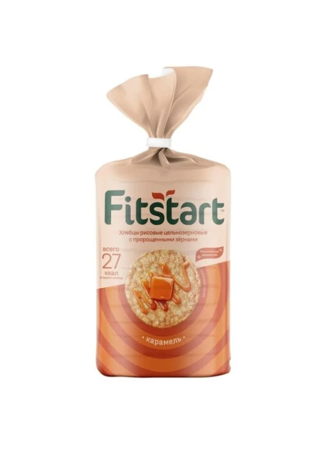 FITSTART Карамель рисовые Хлебцы 100г.