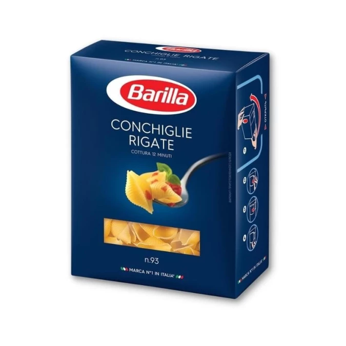 Конкилье Ригате(Conchiglie Rigate) 450г.