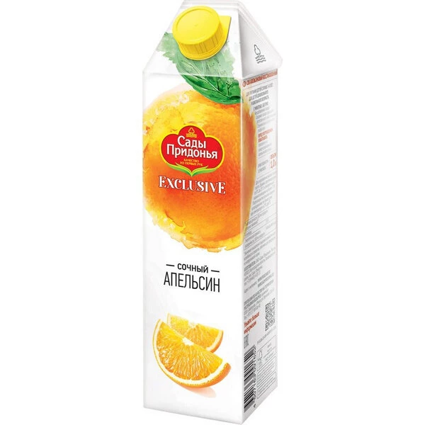 0,97л. НЕКТАР  Апельсиновый "Сады Придонья" Exclusive