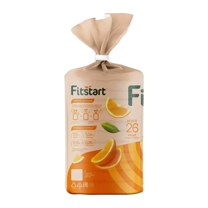 FITSTART Апельсин Хлебцы 100г.