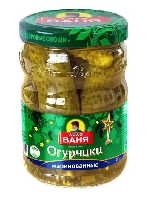 ТД Д. ВАНЯ Огурчики восточные маринованные стб 680г.