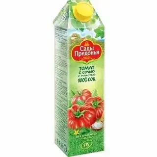 1л. СОК ТОМАТНЫЙ С МЯКОТЬЮ "Сады Придонья"