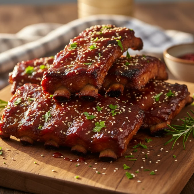 Ребра свиные BBQ