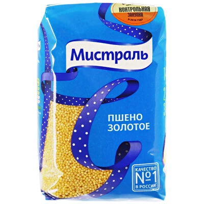 Пшено Золотое "Мистраль" 900г.