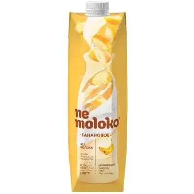 1л. Nemoloko БАНАНОВЫЙ напиток на соевой основе