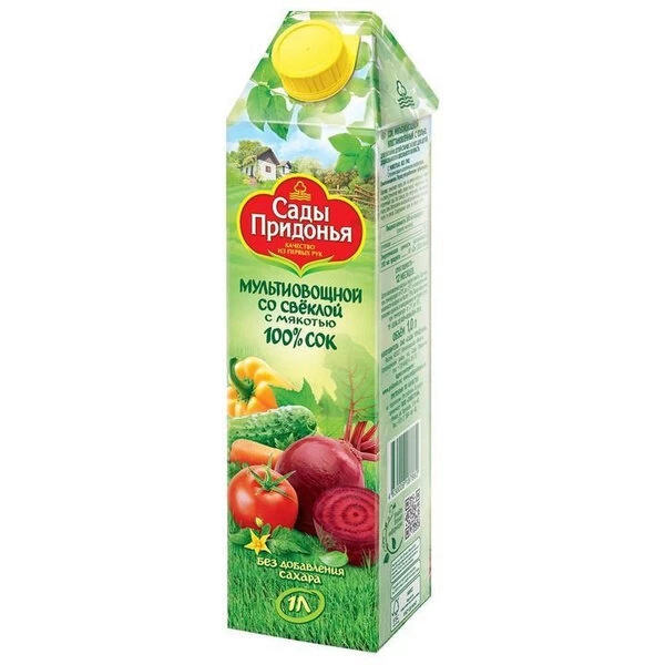 1л. СОК МУЛЬТИОВОЩНОЙ "Сады Придонья"