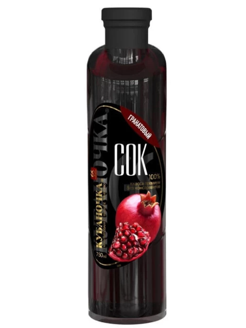 Сок Гранатовый ст.б. 0,75л. КУБАНОЧКА 