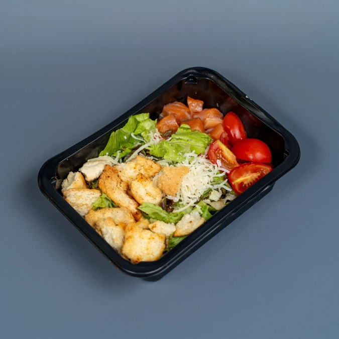 Цезарь с семгой