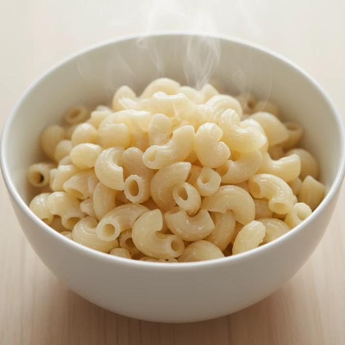 Макароны отварные 