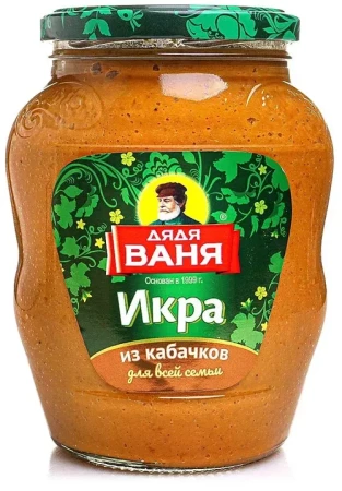 ТД Д. ВАНЯ Икра из обжаренных кабачков сб 460г.