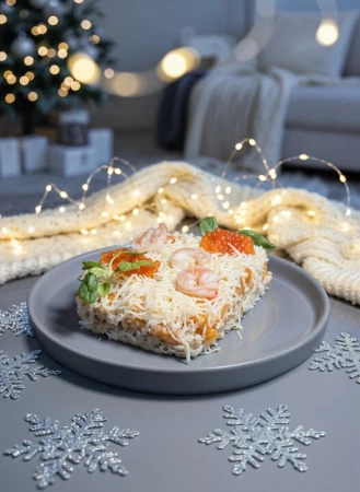 Мимоза с горбушей