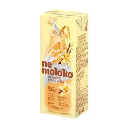 Nemoloko 0,2л. напиток овсяный ванильный с вин. и мин.  