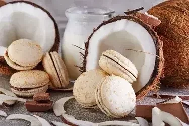 Пирожное Макарон "Кокос" 15г. Cheeseberry