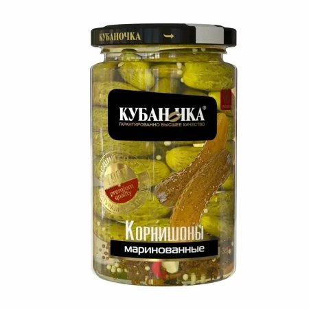 Корнишоны маринованные по-венски 360г.