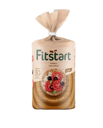 FITSTART Гречневый микс Хлебцы 100г.